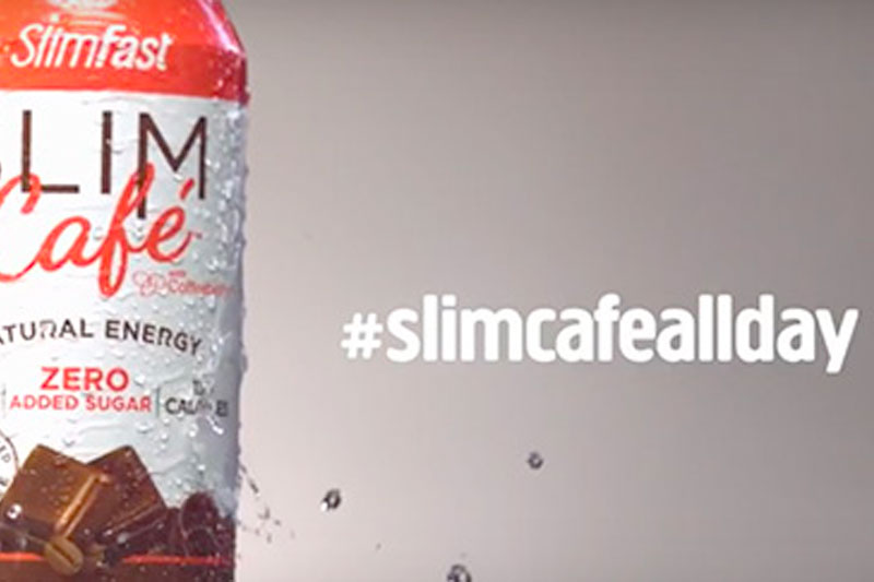 SlimFast SlimCafe ad